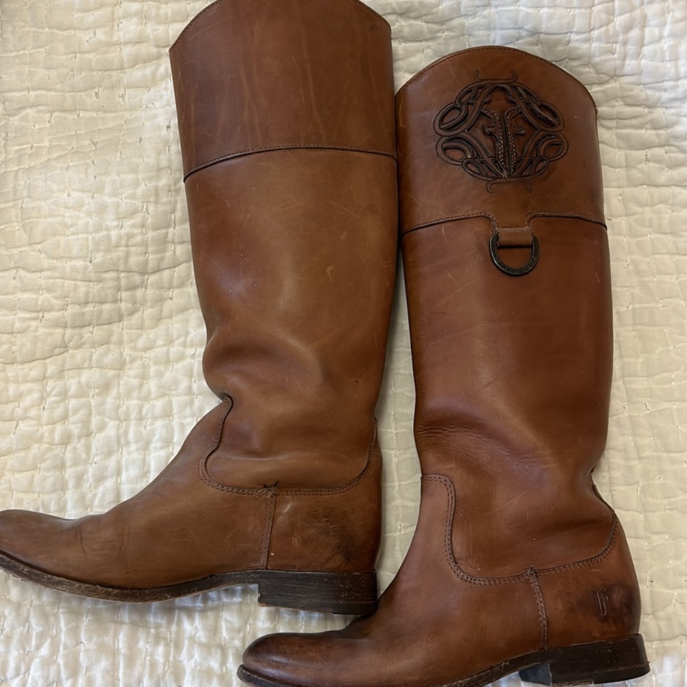 Frye Rider Logo Boot, size 5.5 - Picture 4 of 4